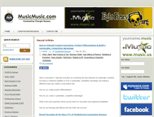 Tablet Screenshot of musicmusic.com