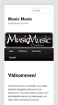 Mobile Screenshot of musicmusic.se