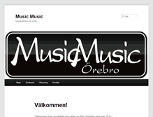 Tablet Screenshot of musicmusic.se